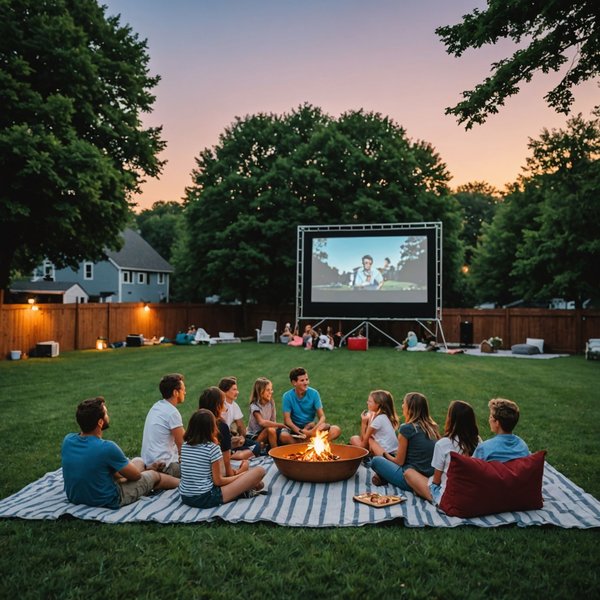 Comment organiser une soirée de cinéma en plein air avec des courts-métrages d'animation?